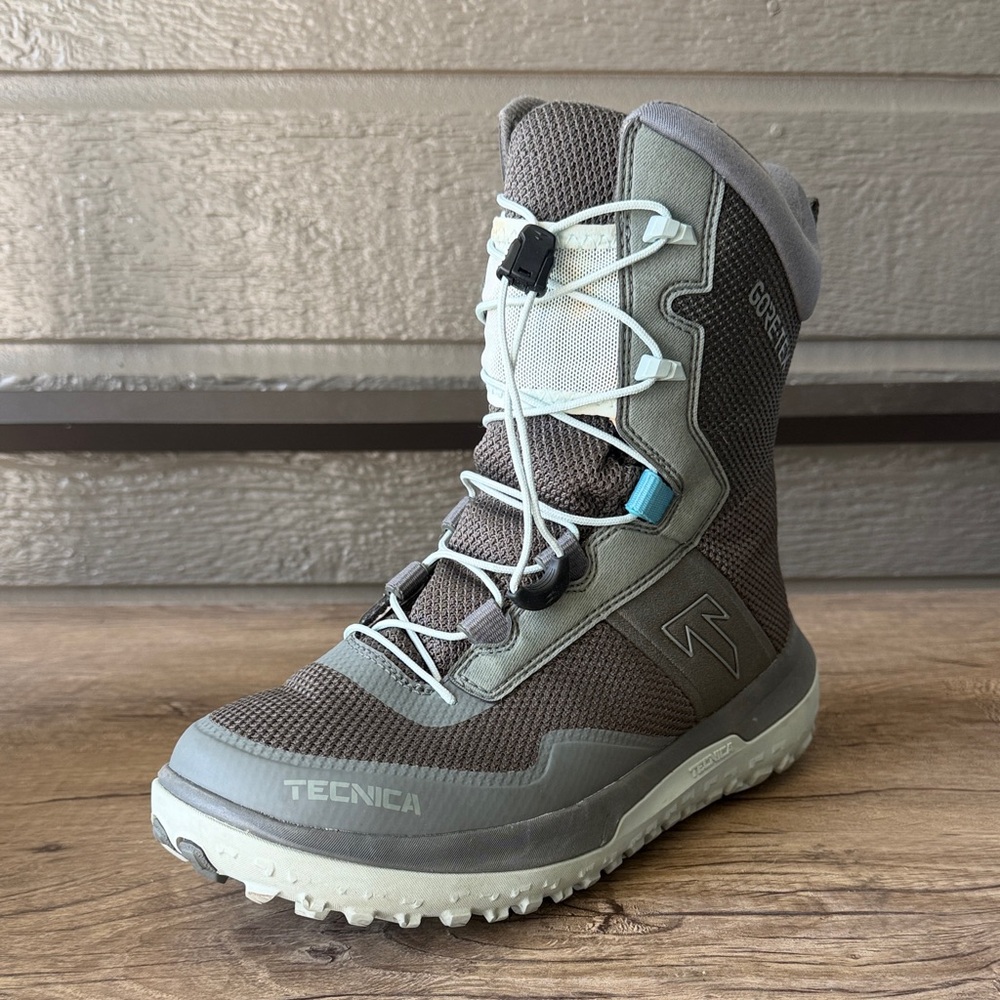 ARGO Blizzard- Tecnica Women’s Gorr-Tex Gray and Teal Outdoor Boots size 7